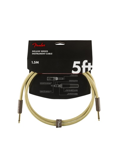 Fender Deluxe Series Instrument Cable Tweed - 1.5 Metre Enstrüman