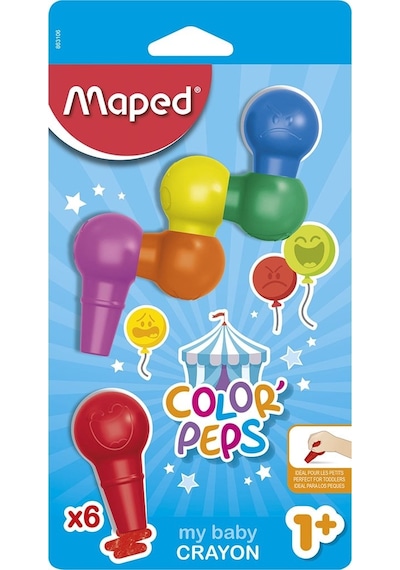 Maped Color'Peps Baby Crayon Pastel Boya 6 Renk