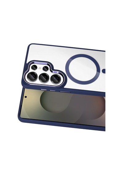 Joko - 616 - Samsung Galaxy Uyumlu S26 Ultra Terea Magsafe Kapak - Glblseme - - Lacivert