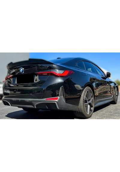 Bmw 4 Serisi G26 Grand Coupe Psm Spoyler 2021+ Parlak Siyah
