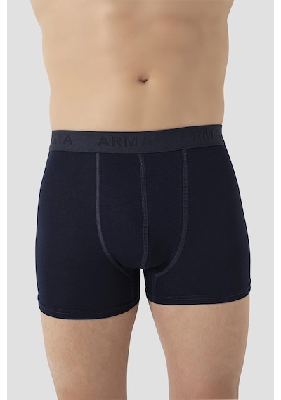 Arma Yıldız Erkek Lacivert Bambu Boxer 3'lü Paket Lacivert