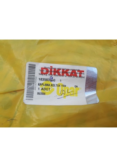 Fiat Doblo 2000 2009 Sol Ön Koltuk Dış Kaplama Opar 183583860