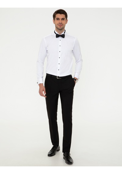 Pierre Cardin Erkek Beyaz Gömlek Smokin 50246037-vr013 Beyaz