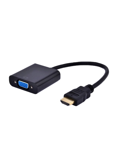 Hdmi To Vga   Kablo Çevirici Laptop Monitör Tv Projeksiyon   Kablosu