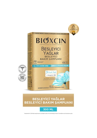 Bioxcin Besleyici Yağlar Şampuan 300 Ml