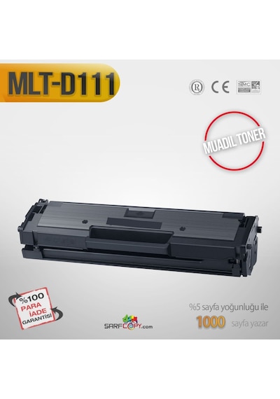 Samsung Mlt-D111S Uyumlu Toner. Sl-M2020 / Sl-M2022 / Sl-M2070 Mu
