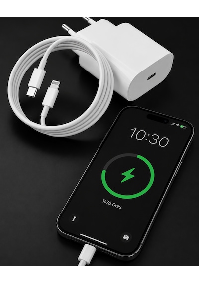 İphone 14 13 12 11 8 Plus 7 Uyumlu 20w Pd Hızlı Şarj Seti 78705956