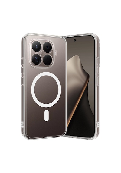 Xiaomi Mi 15t Pro İle Uyumlu Kılıf Şeffaf Kamera Korumalı Magsafe Sert Pc Telefon Kılıfı Kapak