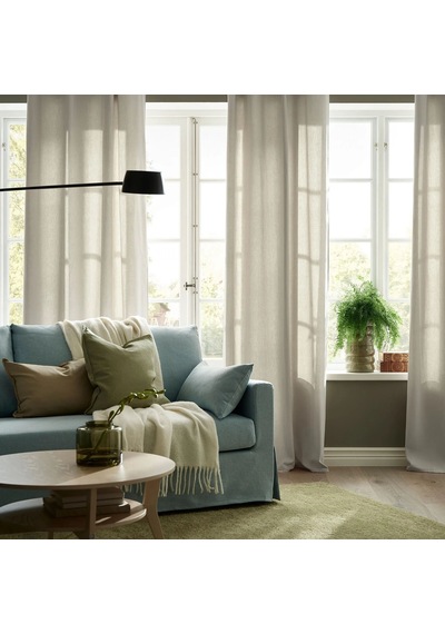 Ikea Gınstmott Fon Perde 145x300 Cm Açık Bej