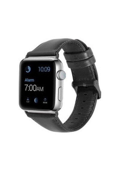 Apple Watch Uyumlu Ultra 49mm Kordon Luxury Leather Deri Strap Kayış - Lacivert