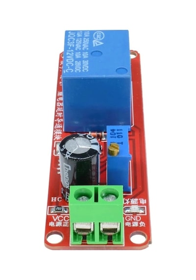 Ne555 Zaman Ayarlı Röle Modülü 12v