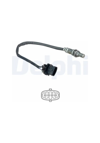 Opel Corsa D Oksijen Sensoru 1.2 2010-2014 A12xer Delphı Es2049112b1
