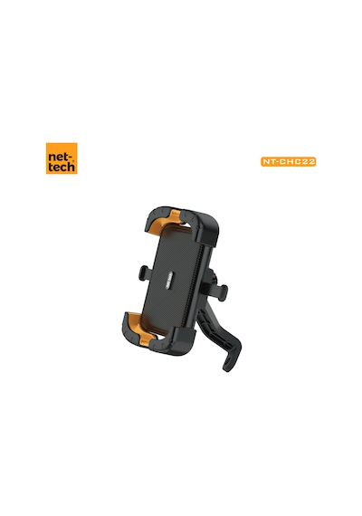 Nettech Nt-chc22 Bisiklet-motosiklet Motosiklet Tutucu - Siyah Siyah