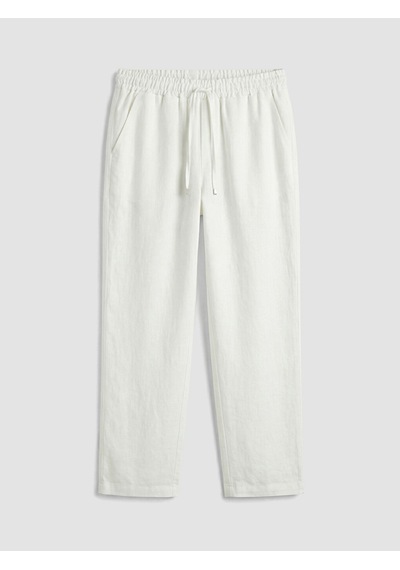 Lcw Everyday Ekru Beli Lastikli Kadın Pantolon