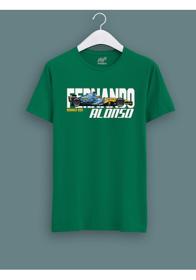 Fnbx Fernando Alonso Rn T-shirt Yeşil