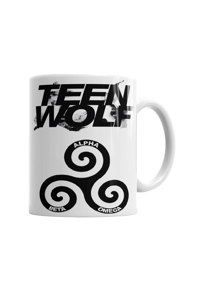 Teen Wolf Alpha Beta Omega Kupa Bardak Porselen Karışık