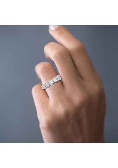 0,60 Karat Pırlanta Beştaş Yüzük (464656525)