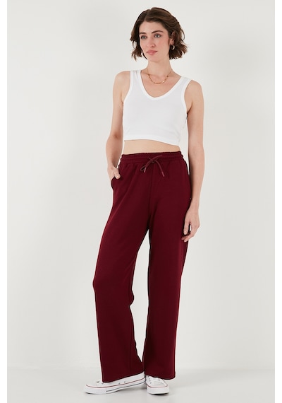 Lela Streç Bol Paça Regular Fit Oysho Kumaş Bayan Eşofman Altı 5865881 Bordo Lela Streç Bol Paça Regular Fit Oysho Kumaş Bayan Eşofman Altı 5865881 Bordo