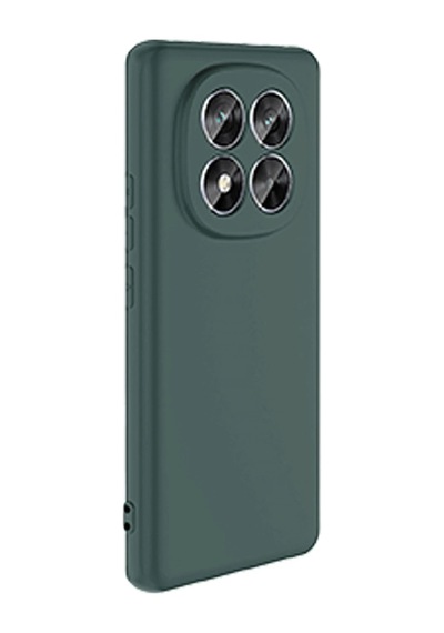 Newface - 292 - Xiaomi Redmi Note 14 Pro 5g Kılıf Nano İçi Kadife Silikon - - Csmo-tex - Koyu Yeşil