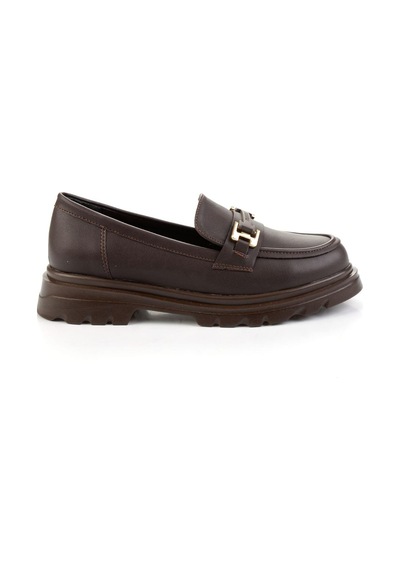 Kahve Kadın Loafer Ayakkabı K01179828109 Kahve