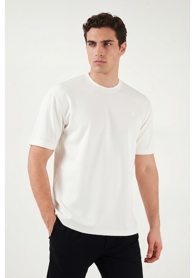 Buratti Erkek T Shirt 5904028 Ekru Ekru