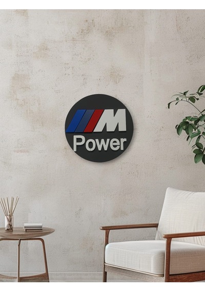 M Power Logo 50x50 M Power Araç Logo M Power Marka Logo M Power 3d Logo 50 x 50