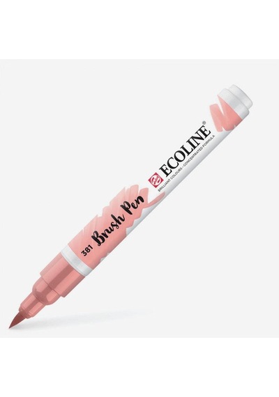 Talens Ecoline Brush Pen Fırça Uçlu Kalem 381 Pastel Red