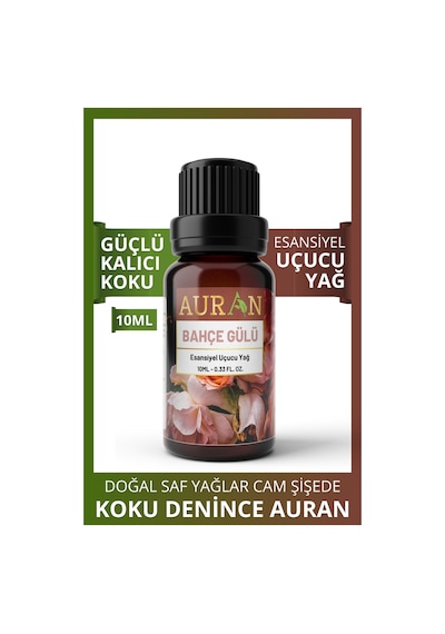 Auran Bahçe Gülü Esansiyel Uçucu Yağı 10 ML