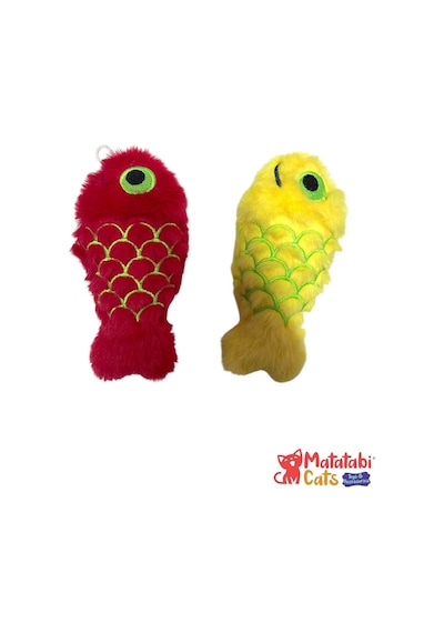 Matatabi Cats Fify Peluş Kedi Oyuncağı-matatabi İçerikli, Dayanıklı, Kediler İçin Eğlenceli Oyuncak