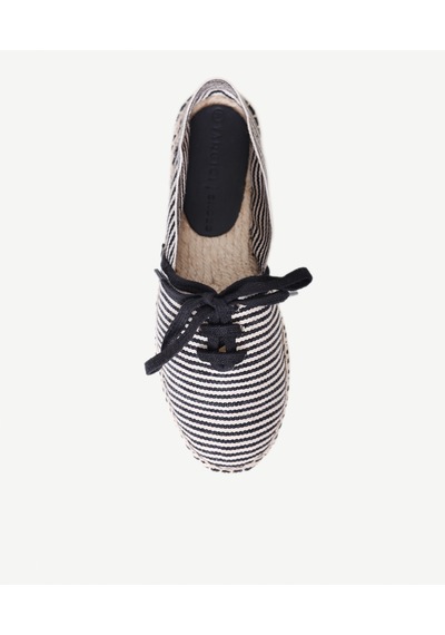 Yargıcı Yumuşak Kanvas Fiyonklu Espadril 26ykay4035x 001 Siyah