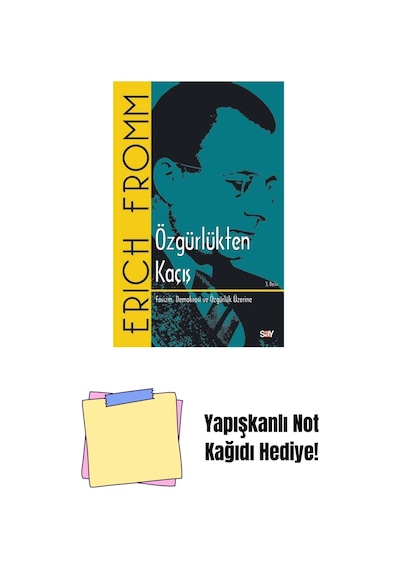 Özgürlükten Kaçış + Yapışkanlı Not Kağıdı