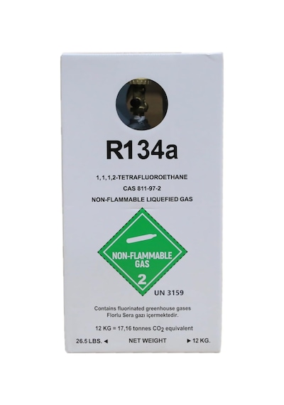 Tr Gas R134a Yeniden Doldurulabilir Tüpte Klima Gazı Soğutucu Akışkan Refillable Refrigerant Ga