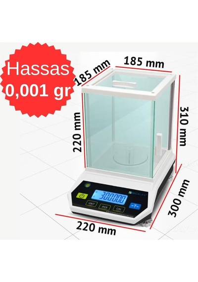 Fly 300 Dijital Hassas Terazi 300gr / 0.001gr