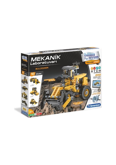 Clementoni Mekanik Laboratuvarı - Buldozer 64958