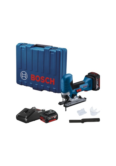 Tr Gst 185 Lı Akülü Dekupaj Testere 18 Volt, 2 X 4,0 Ah Akü, Şarj Cihazı, 0-3.500 Strok/dak, Ahşapta Kesme Derinl