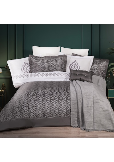 Schafer Home Elenora Çeyiz Seti-11 Parça-gri Gri
