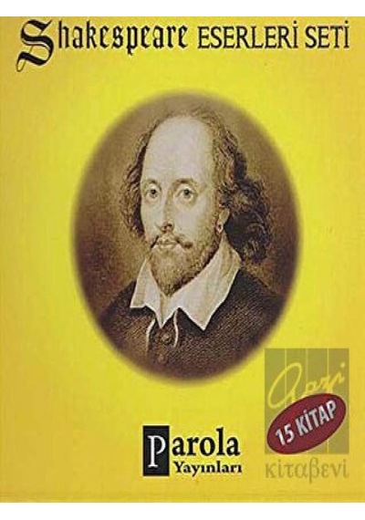 Shakespeare Eserleri Seti - 15 Kitap Takım - William Shakespeare - Parola Yayınları