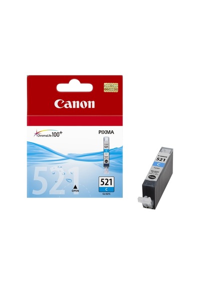 Canon Clı-521c Cyan Mavi Mürekkep Kartuş Mp260-540-550-560-620-630 Mx860-870