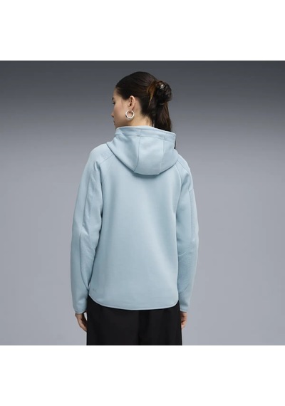 Puma Evostrıpe Full-zip Hoodie Dk Mavi Kadın Kapüşonlu Sweatshirt