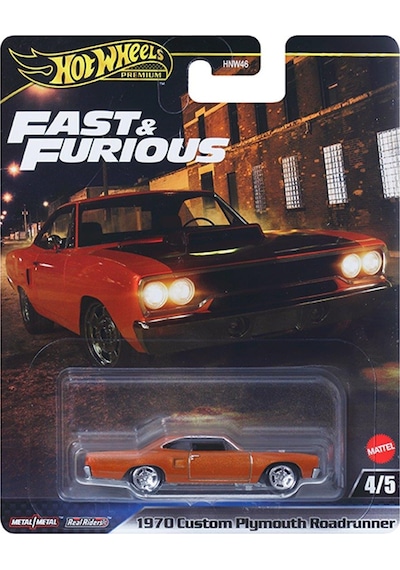 Hot Wheels Fast Furious 1970 Custom Plymouth Roadrunner Hnw46 Jbl87 Çok Renkli