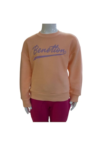 Benetton Kız Çocuk Somon Sweatshirt SOMON