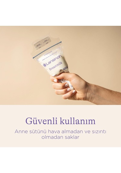 Lansinoh Anne Sütü Saklama Poşeti  50 Adet