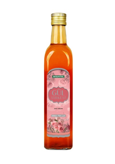 Aksuvital Gül Sirkesi 500 ML