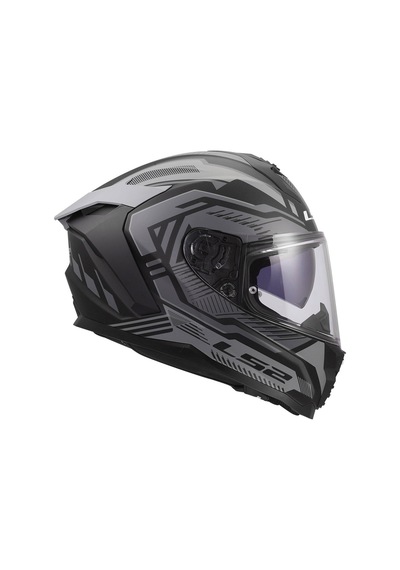 Ls2 Challenger 2 Dravix Kapalı Kask Mat Gri