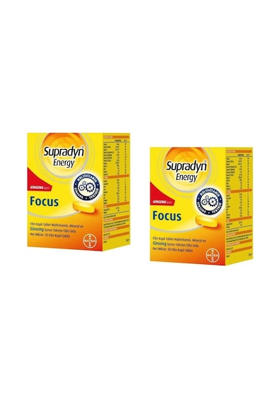Supradyn Energy Focus Multivitamin 2 x 30 Tablet