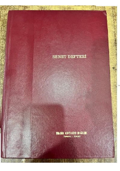 Taksitli Satış Senet Defteri Müşteri Takipli, Profesyonel Tahsilat Defteri