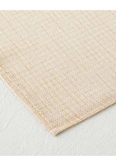 Soft Glow Polyester 4'lü Amerikan Servis 30x45 Cm Gold