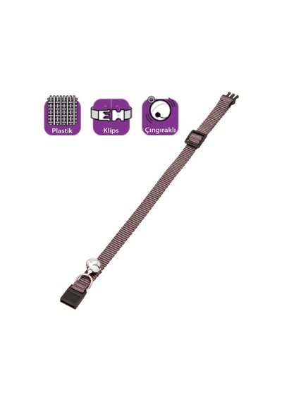 Karlıe - 227 - Boyun Tasma Çıng. 30 - Csmo-tex - Cm Gri