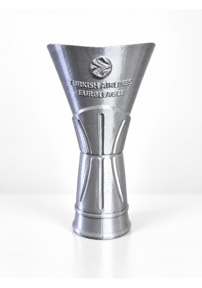Euroleague Kupası Maketi Basketbol Şampiyonluk Kupası Dekoratif Ödül 20cm