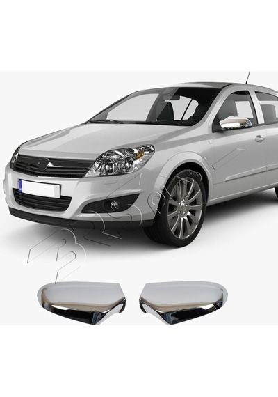 Opel Astra Hb Uyumlu 2004-2013 Ayna Kapağı 2 Parça Abs Krom Kaplama